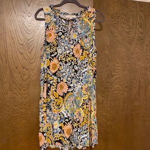 Tapestry Flounce Dress